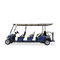 6+2 Seater Electric Golf Sightseeing Car Golf Shuttle Car With AC System  Curtis Motor Controller