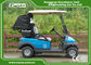 2 Person Electric Golf Car With 3.7KW Motor Italy Graziano Axle Blue Color