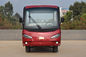 Red Electric Sightseeing Cart For 14 Passengers CE Certificate / Mini Golf Buggy