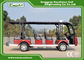 100% Waterproof Electric Sightseeing Cart For 14 Passenger AC system